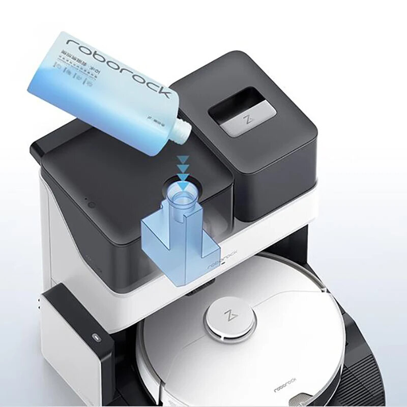 Оригинальный раствор для очистки пола Roborock S7 MaxV Ultra/Dyad/S7 Запчасти для пылесоса 1L, антибактериальный робот