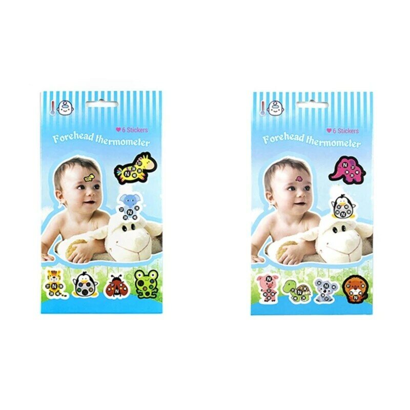 Fast Stick-On Fever Home Supplies Accurate Forehead Fever Stickers Drop Shipping