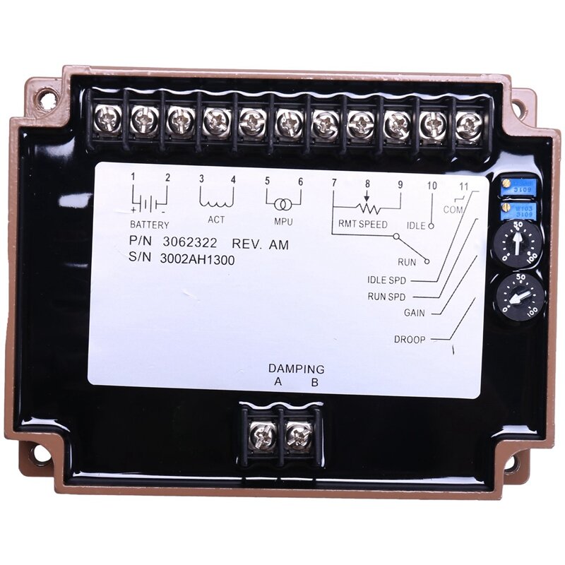 3062322 Generator Snelheidsregelaar Snelheidsstabilisator Elektrische Gouverneur Motor Controle Printplaat Module Genset Deel