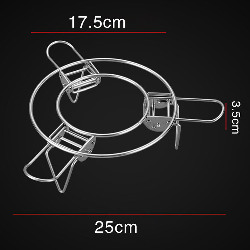 Tripod Food Cooking Stand Heat Resistance Cooling Steaming Basket Kitchen Supplies