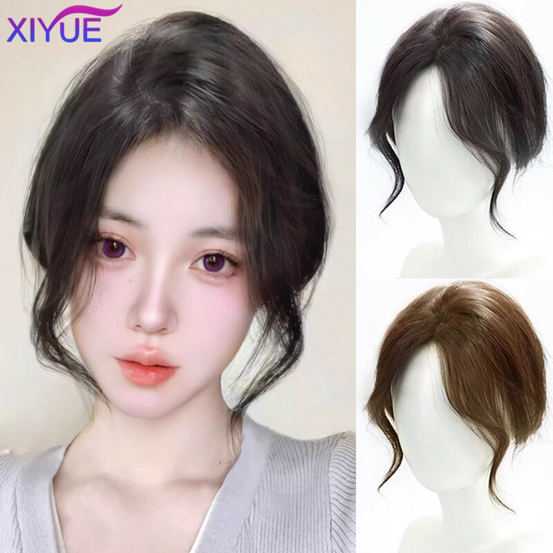 Xiyue Pony Perücke für Frauen mit natürlicher Flaumig keit und erhöhtem Haar volumen über Kopf Haar pflaster
