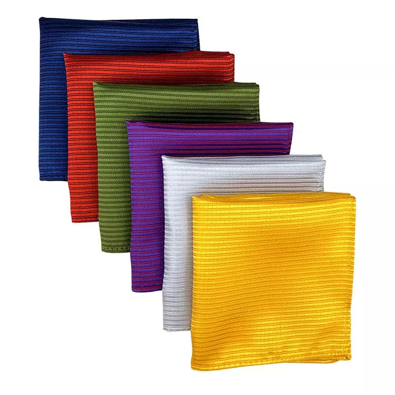 Nieuwe Pocket Plein Zakdoek Accessoires Paisley Effen Kleuren Vintage Pak Zakdoek Borst Sjaal 25*25Cm