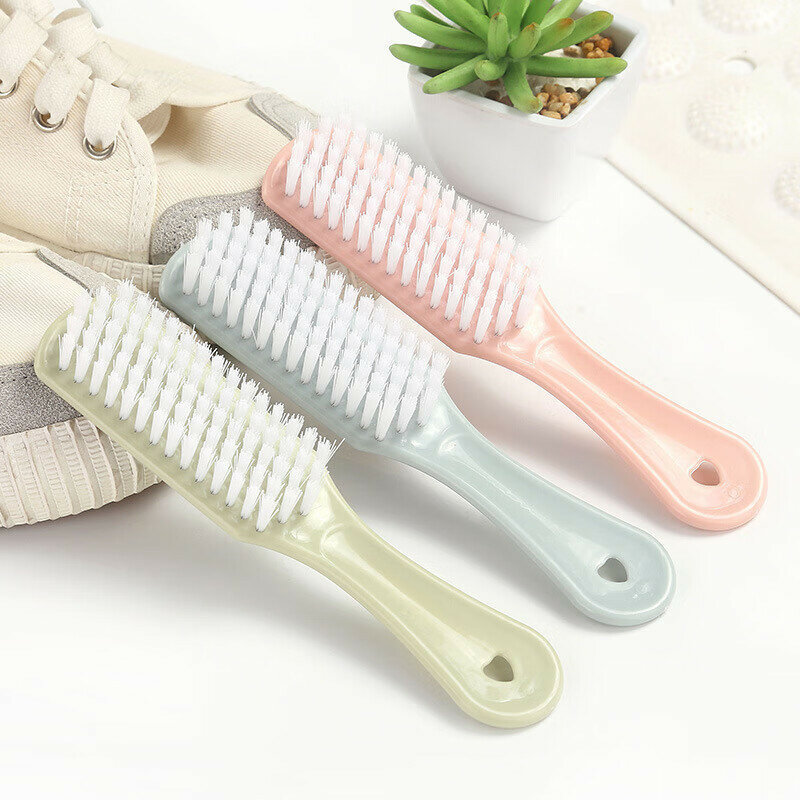 Shoe Brush Outdoor Cleaner Laundry Brush for Stains Soft Sneaker Cleaner Handle Easy To Suspend Not Easy To Break Sport Shoes