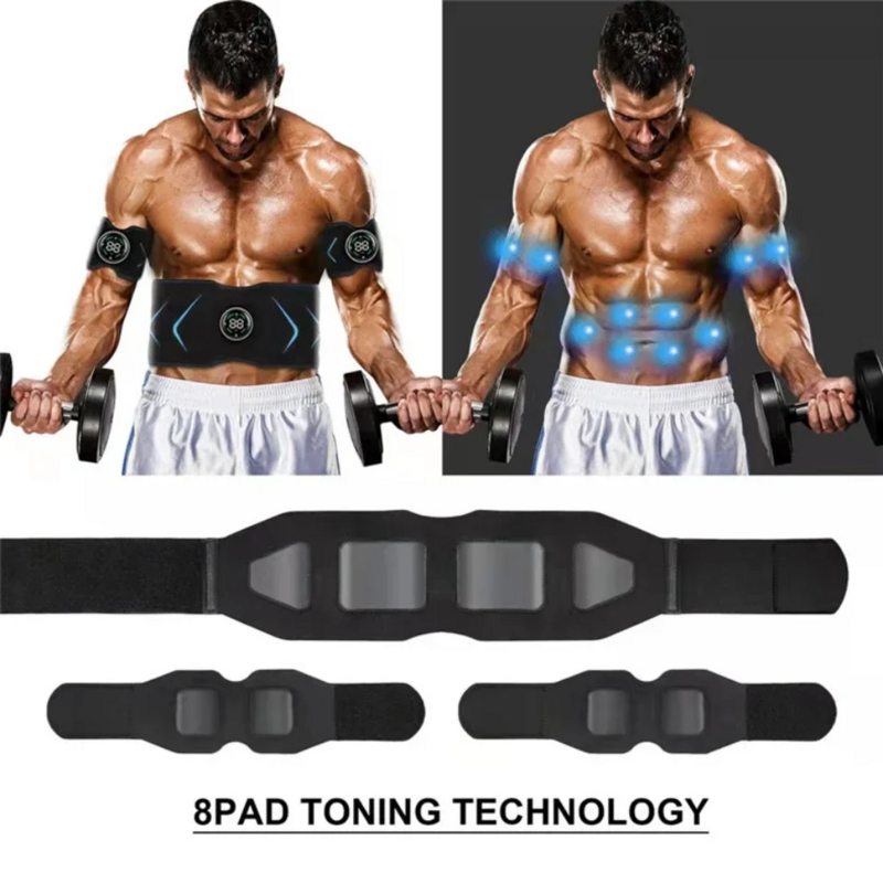 Abdominal Fitness Instrument Fitness equipment Touch screen abdominal band EMS technology portable fitness equipment exercise