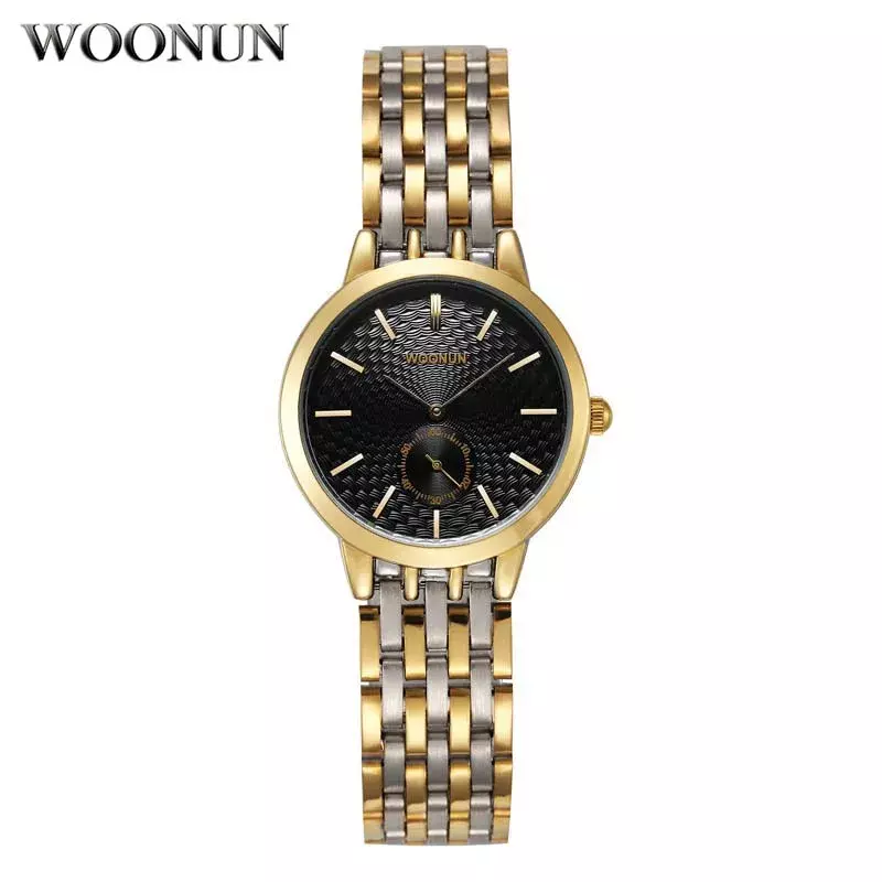 2020 senhoras relógios de luxo relógios de ouro feminino aço inoxidável quartzo pulseira relógio moda feminina vestido relógios relogio feminino