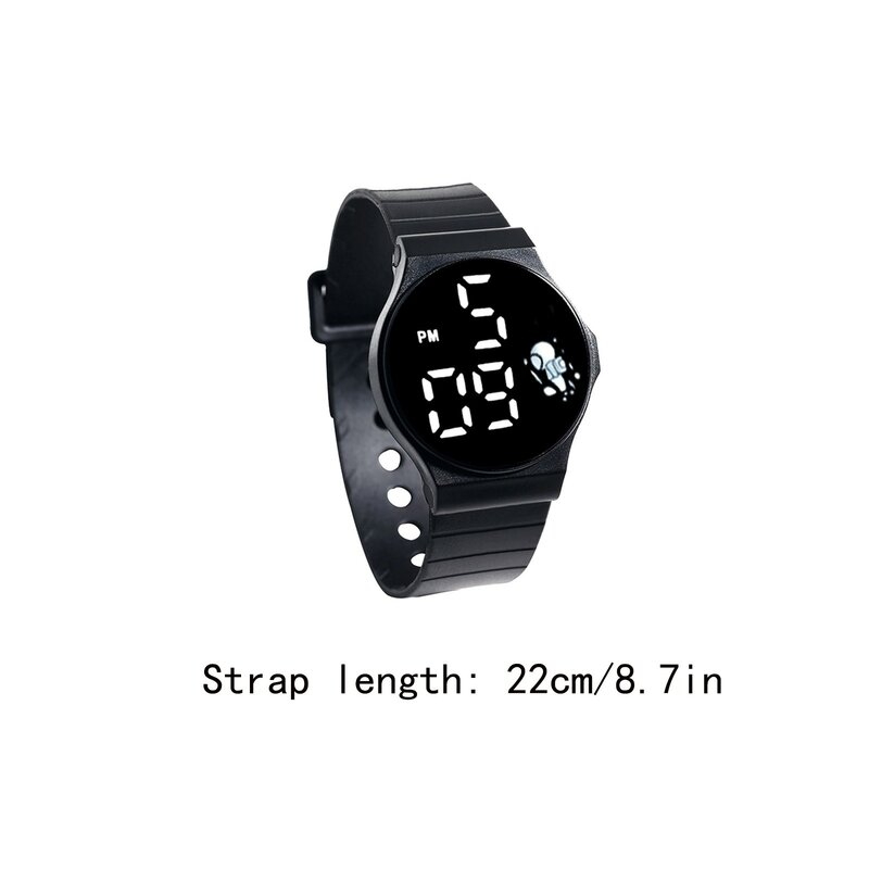 Neue LED Student elektronische Uhren Kinder Armbanduhr Sport Kinder Digitaluhr niedlichen Muster Armbanduhr Relogio
