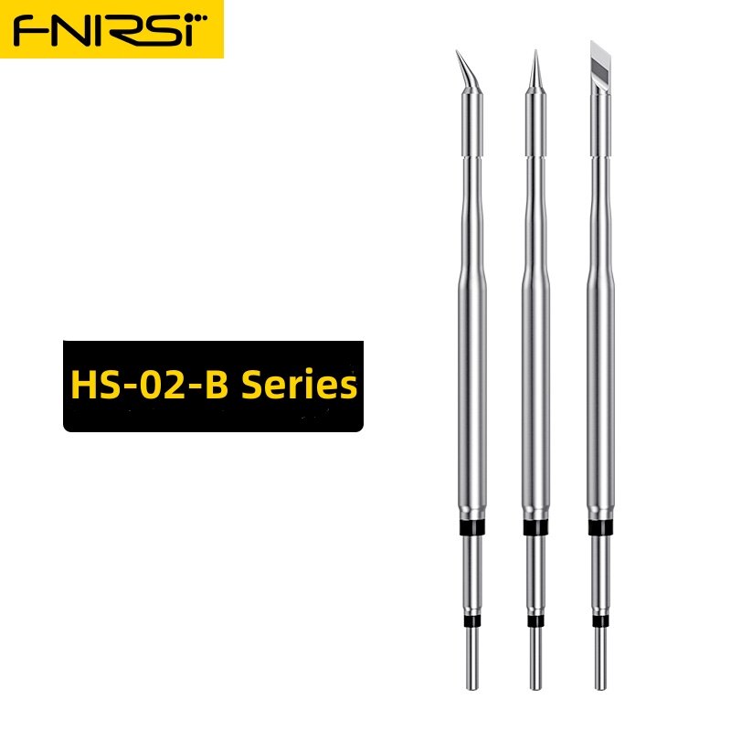 FNIRSI-Kit de substituição de cabeça de solda, série HS-02, B2, C2, JS, I, K, Ku, HS-02A, B Series