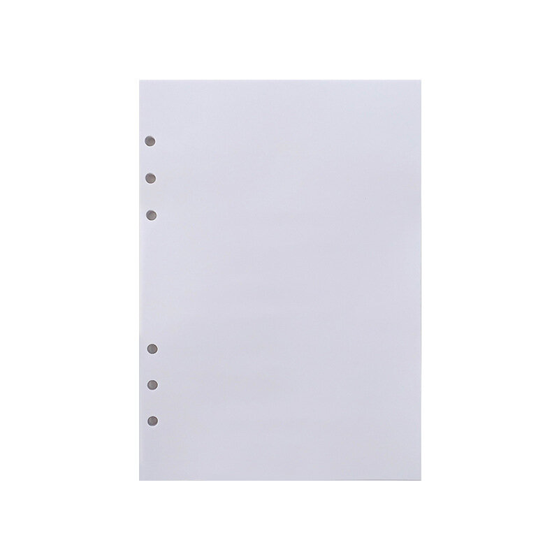 Libro de almacenamiento de hojas sueltas de papel de liberación blanca para cinta Washi, accesorios de cinta adhesiva, herramienta de bricolaje para álbum de recortes, A4, A5, A6, 40 hojas