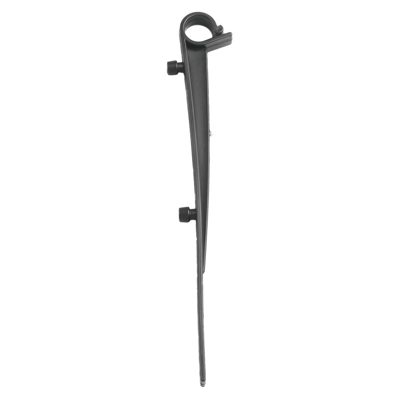 Clip universali sicure e affidabili per spazzole per grondaie in plastica adatte a diversi stili di grondaia confezione da 20 nero