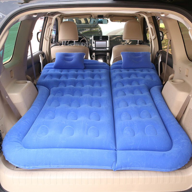 Car folding travel mattress SUV rear seat sleeping mat trunk car inflatable bed car air mattress inflatable mattress