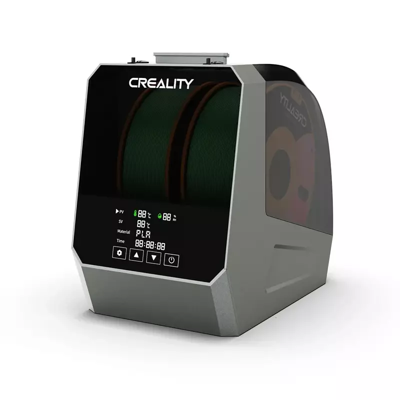 2024 New Creality Space Pi Filament Dryer Plus 160W Two Rolls Capacity Double Drying Two Rollscapacity for 2KG Filament