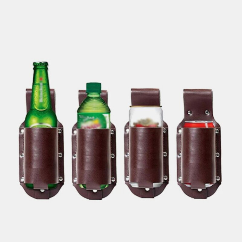 Портативная поясная сумка для бутылок, удобный держатель для винных бутылок, банок, напитков, дорожный Органайзер, аксессуары для путешествий, органайзер для хранения