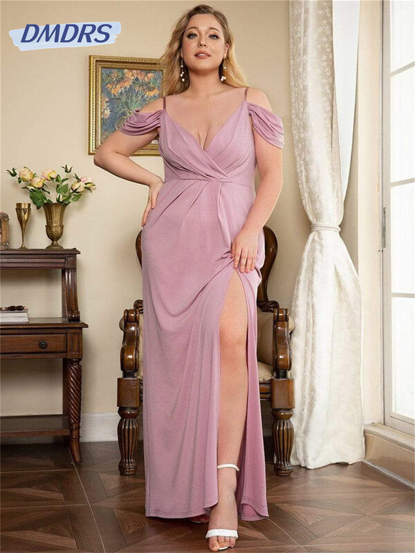 Elegant Spaghetti Strap Chiffon Evening Gown 2024 Classic Floor-Length Strapless Dress Simple a-Line Gowns Vestidos De Novia