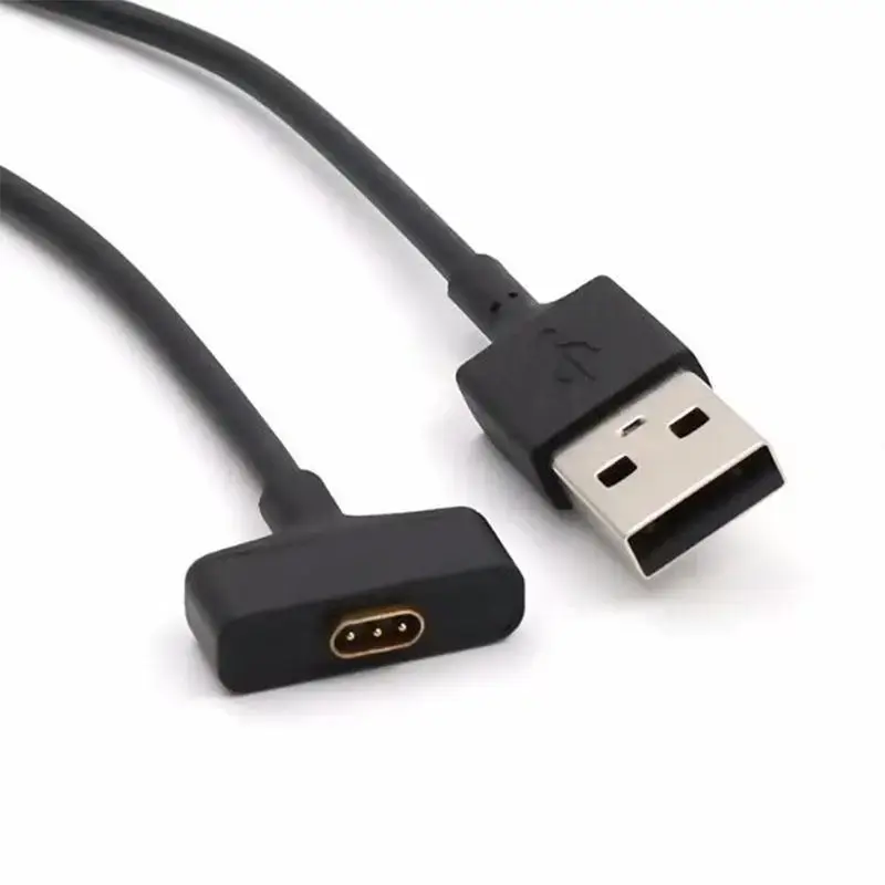 Cabo do carregador USB para Fitbit Ionic, substituição pulseira, cabo de carregamento sem fio, Acessório Tracker, 1m