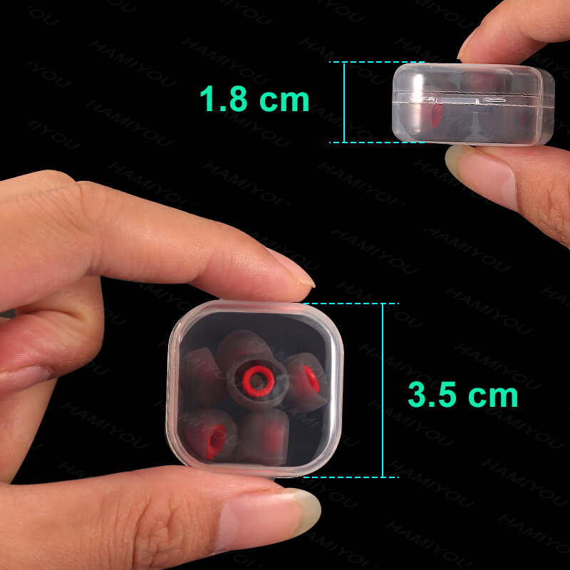 Earphone Noise Reduction Covers Silicone Replacement Accessories 4mm Ear Plugs Soft Earbuds Cap  L M S in Ear Headphone Eartip