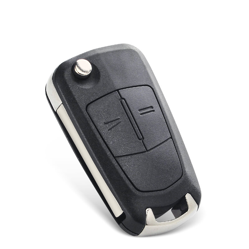 KEYYOU Replacement Flip Key Shell For Opel Astra H Corsa D Vectra C Zafira 2 3 Buttons Remote Car Key Blank Case Free shipping