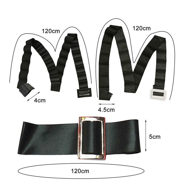 Cinturón ajustable para traje de Papá Noel, accesorios de Cosplay para Club