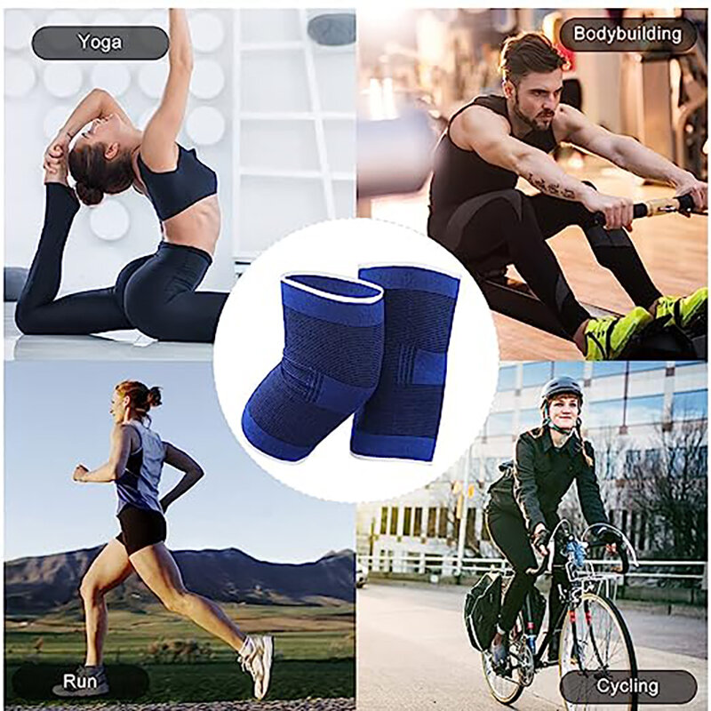 Soporte de tobillo Universal para gimnasio, protección para correr, vendaje de pie, protector de tobillo elástico, soporte deportivo para Fitness