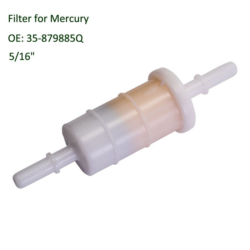 Filtro de combustível em linha para motores de popa Mercury MERCRUISER Mariner, Verado 4 tempos 25932, 879885Q, 35879885T, 25932, 18-7718