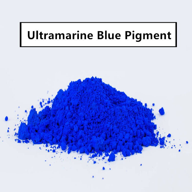Tinta Colorida Em Pó De Pigmento Azul Ultramarino 5008