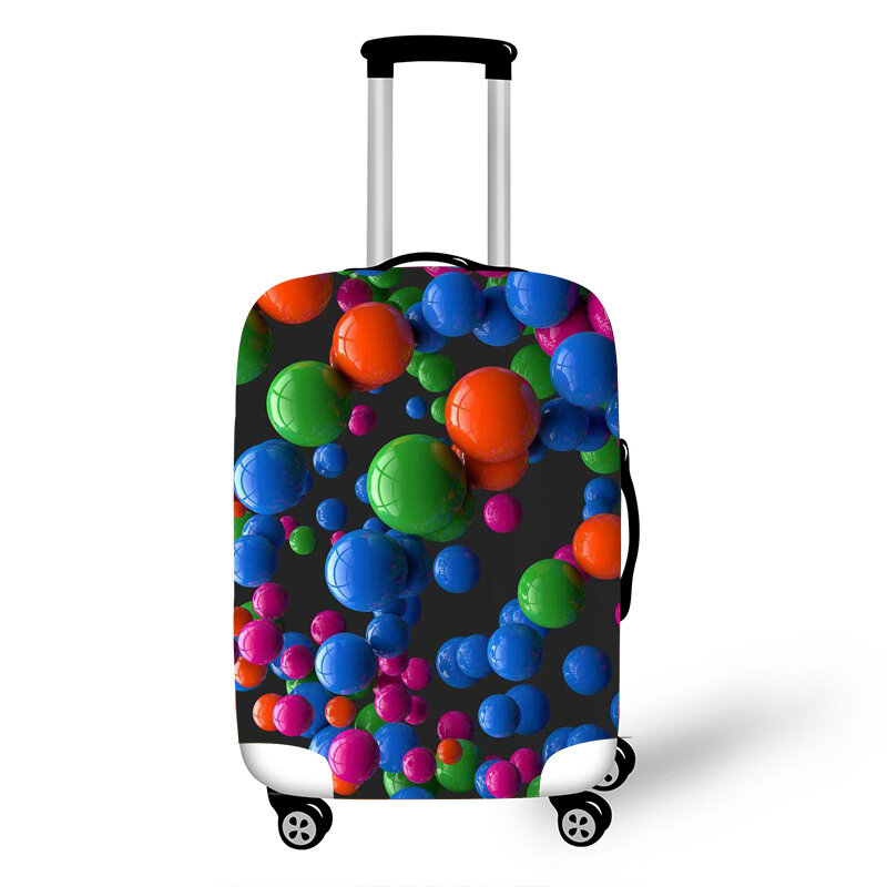 Wisdom puzle-funda de equipaje elástica para maleta de 18 a 32 pulgadas, cubierta antipolvo, accesorios de viaje
