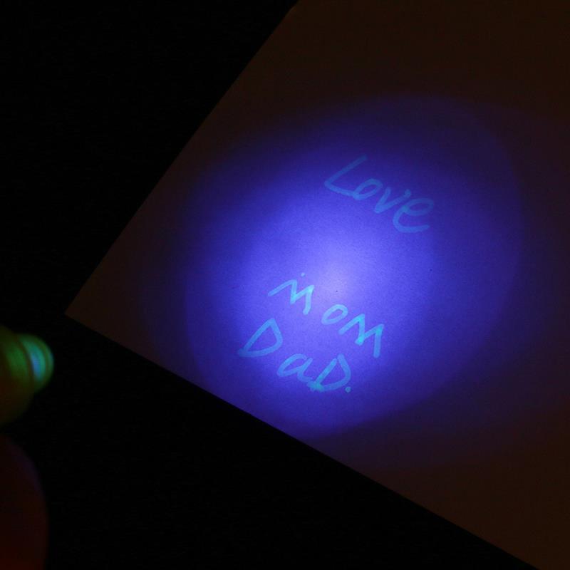 24Pc Pha Đèn LED Di Động Bút Kiểm Tra Tiền Bút Bút Invisable Bút Mực Bút Ánh Sáng Bằng Tia UV-Ánh Sáng Cho store Trường (Màu Ngẫu Nhiên)
