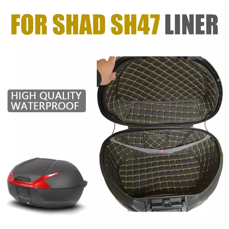 Für Shad sh47 sh 47 Kofferraum koffer Liner Gepäck box Innen polster Container Heck verkleidung Rücksitz tasche schützen Motorrad zubehör