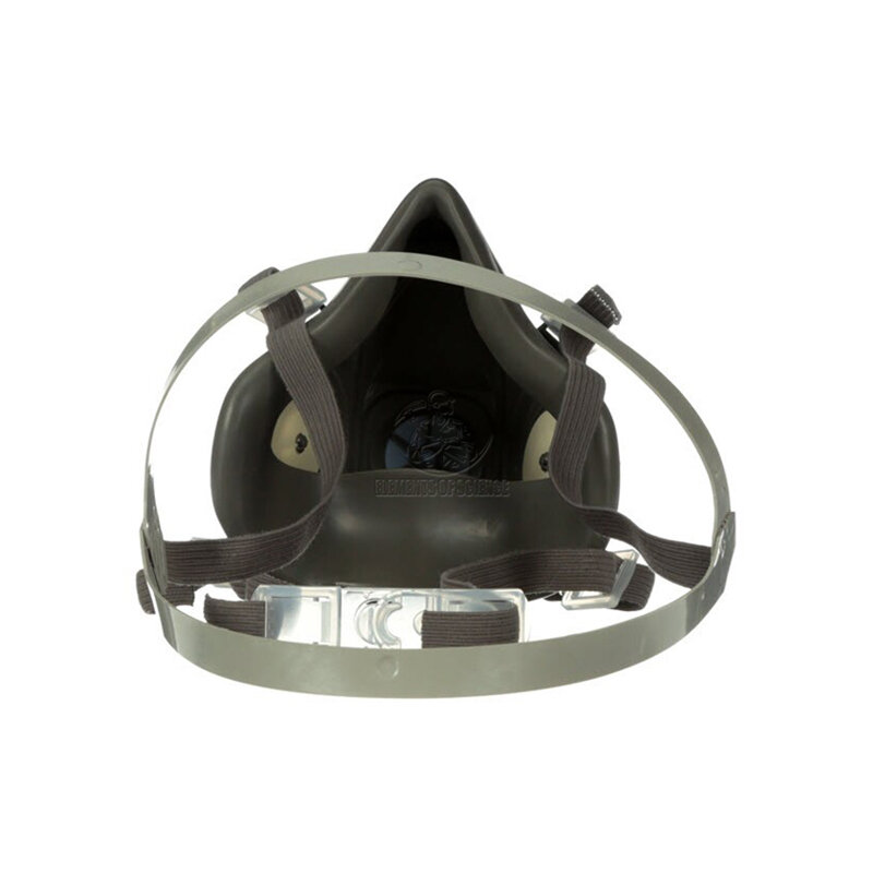 Masker Gas Respirator 6300 Baru Ukuran L Besar Nyaman Industri Efisien Penutup Aman Cocok 2091/2097/7093C Masker Pelindung Filter