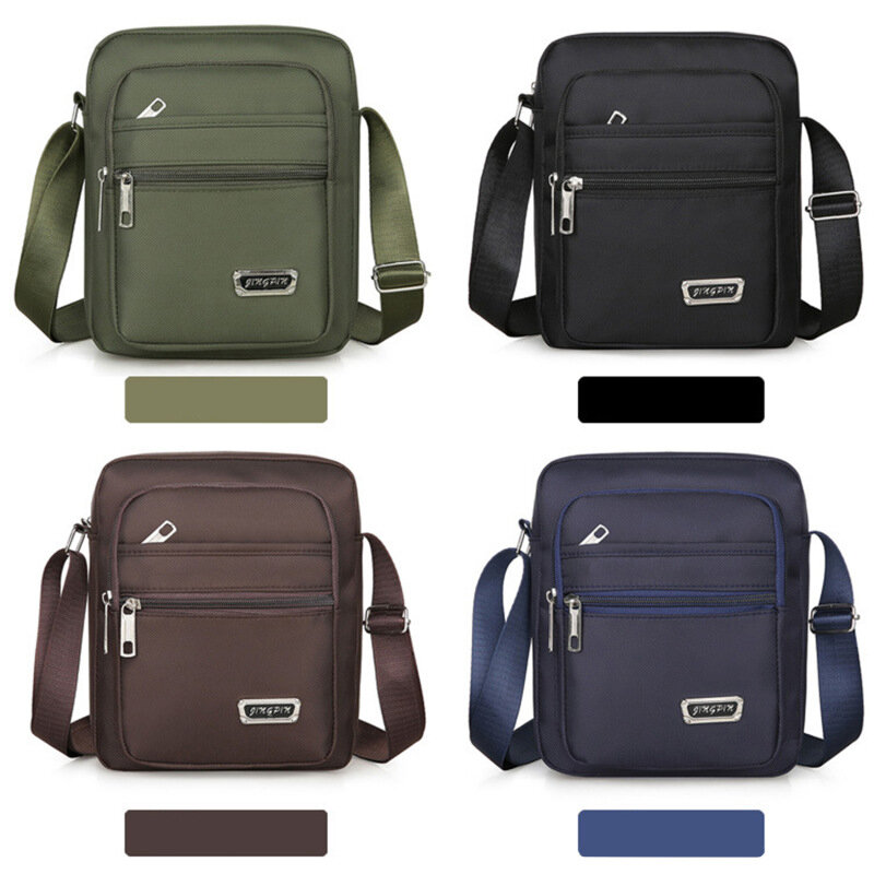 New Men Crossbody Bags Nylon Men Women Shoulder Bags Travel Casual Storage Shoulder Bag Mens Messenger Bags