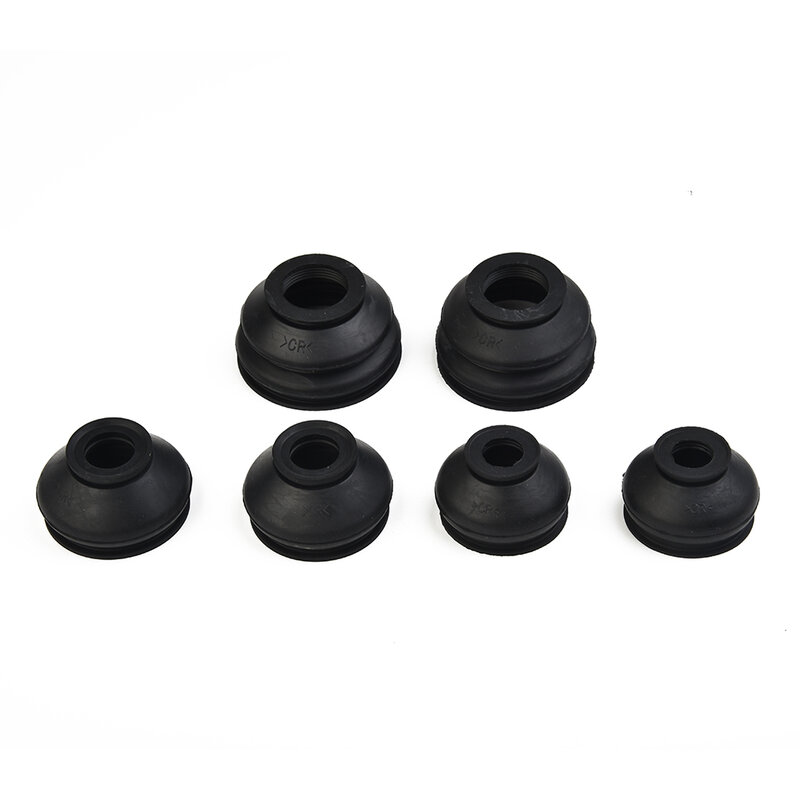 Ball Joint Dust Boot Covers Minimizing Wear Part Replacement Replacing Assembly Black High Quality Tie Rod End