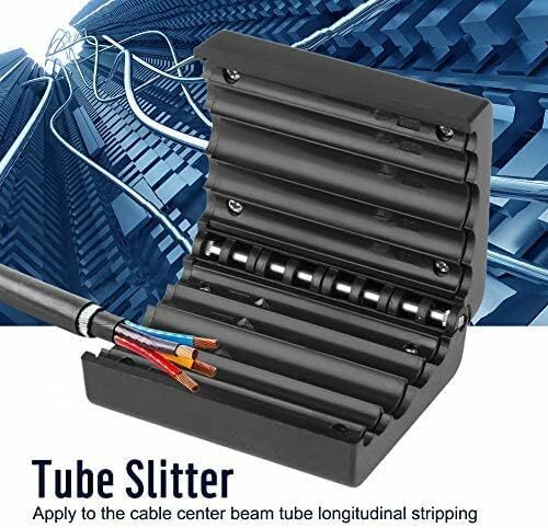 4.5/6/7/8/11mm Longitudinal Beam Tube Stripper Fiber Optical Cable Jacket Sheath Slitter Fiber Optical Loose Tube FTTH Tools