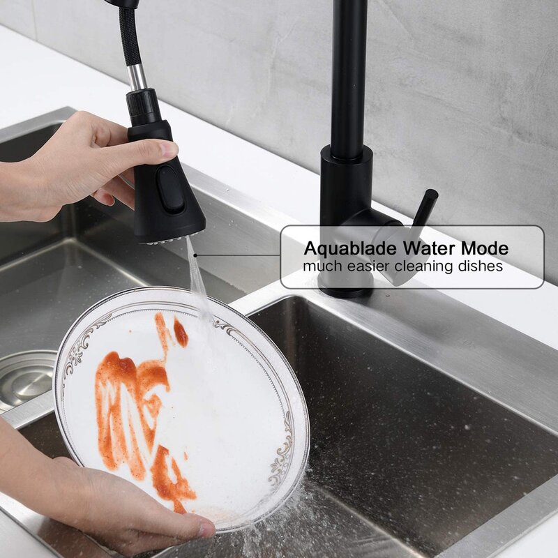 G1/2 Küche Wasserhahn Kopf Teile ABS Tippen Pull-out Dusche Sprayer Stream Aquablade Düse Wasserhahn Tüllen Zubehör belüfter Ersetzen