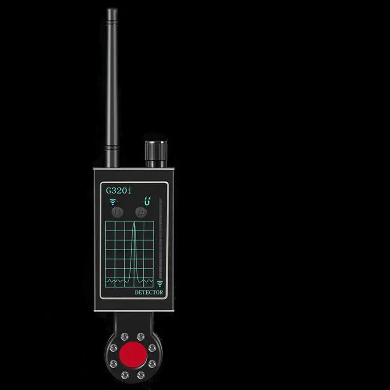 Антиcandid детектор GSM GPS сканирование RF инфракрасное Обнаружение скрытой камеры искатель взлома устройства сотового телефона глушитель безопасность