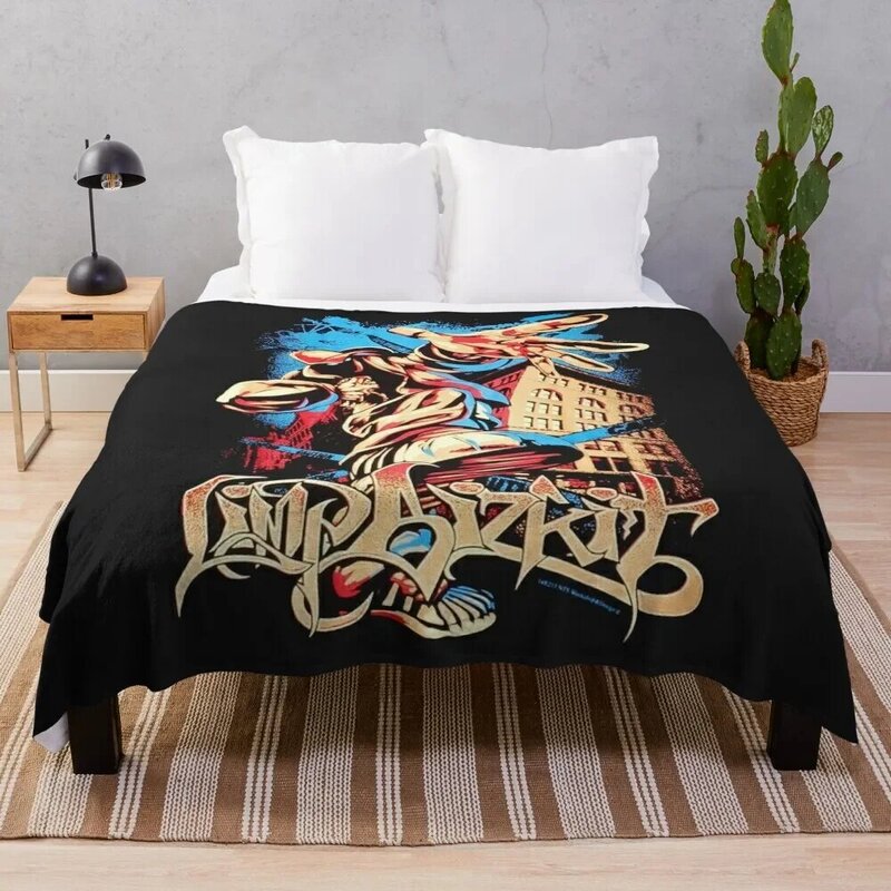 Limp Bizkit Throw Blanket bed plaid anime Decorative Sofas Blankets