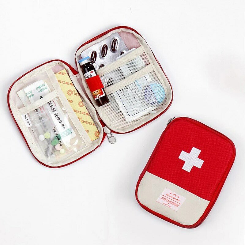 Medicine Storage Bag Travel Accessories Emergency Survival Bag Mini Family First Aid Kits Portable Sport Outdoor Pill Case Bag