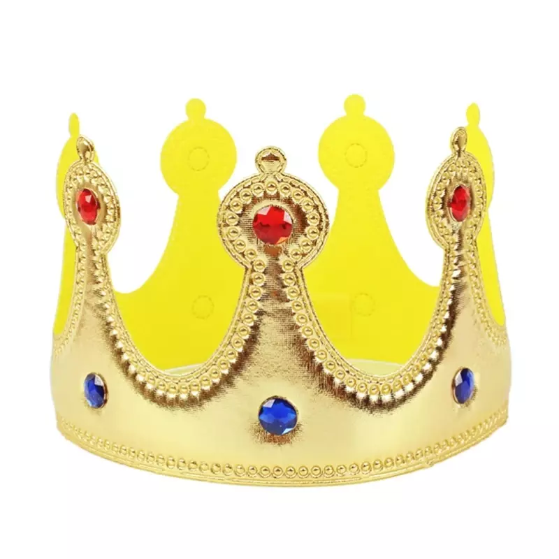 Женская яркая шляпа в виде короны, головной убор для дня рождения, детская игрушка, милые дизайнерские короны, разноцветные костюмы