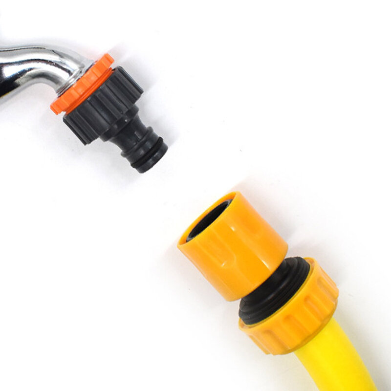 Pistolet à eau pour tuyau d'arrosage 1/2 "3/4 en effet 1", connecteur rapide, réparation de tube d'eau endommagé et fuyant, adaptateur pour joint de raccord de tuyau PE 16mm 20mm