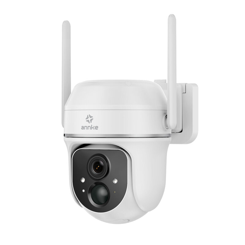 Беспроводные Наружные камеры безопасности ANNKE 2K/3 Мп, водонепроницаемая камера PT с поддержкой Alexa и двусторонней аудиосвязи