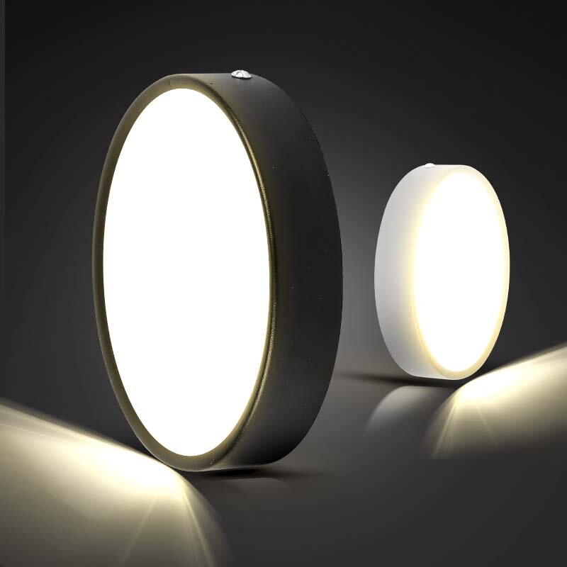 Lampa sufitowa LED 3 zmienia kolor Mini lampa sufitowa 5/10/15/25W do salonu sypialnia łazienka dekoracja kuchenna luksusowy lampy halogeny