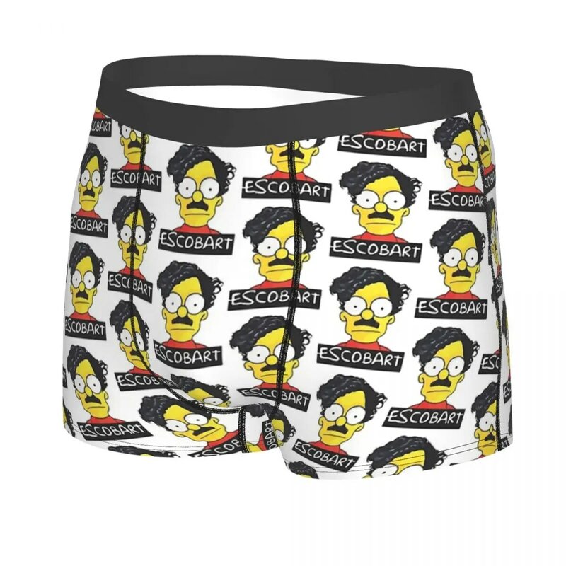 Escobart Man's Boxer Briefs Highly Breathable Underwear Top Quality Print Shorts Birthday Gifts