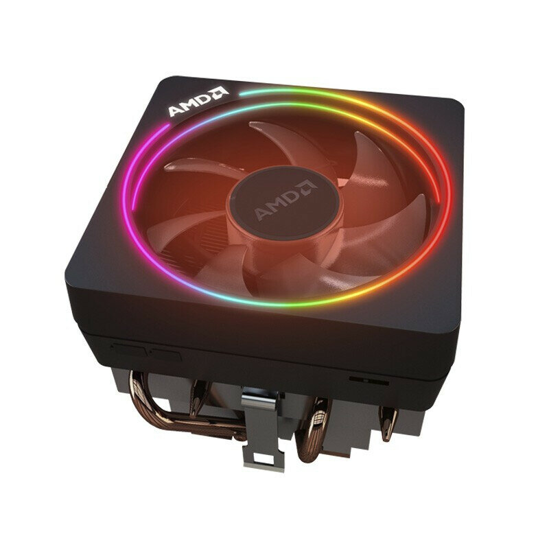 AMD Ryzen بالوعة حرارية أصلية ، برج الطيف ، المنشور ، منشور شبح الشبح ، قاع النحاس RGB مع الضوء ، جديد