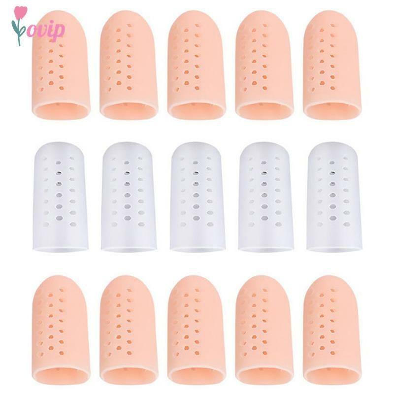 2pcs Big Toe Protector New Breathable Silicone Tube With Holes Toe Separators 100% brand new and high quality