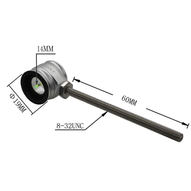 Panahan busur Recurve Scope penglihatan serat optik Pin Scope 0.5 0.75 1.0 titik lensa jernih untuk luar ruangan berburu Aksesori menembak
