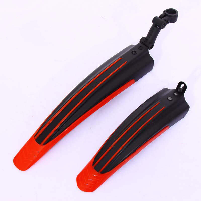 2pieces Lightweight And Portable Bike Mudguard For Mountain Bikes Easily Adjustable Tender green