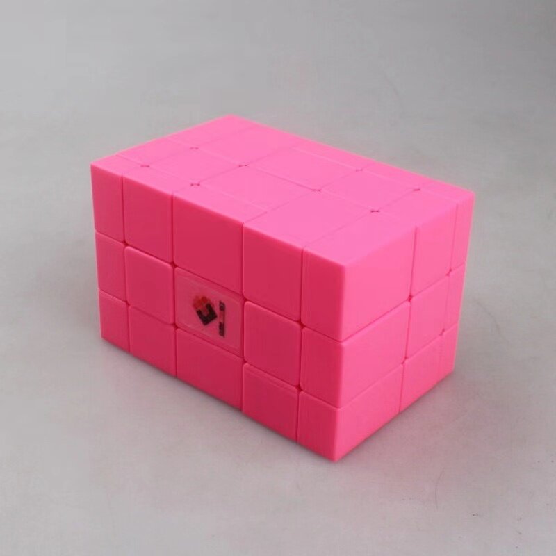블루와 핑크 큐보이 매직 큐브, 335 Cubo Magico 전문 스피드 큐브 퍼즐, 스트레스 방지 장난감, 소년 어린이 교육 장난감