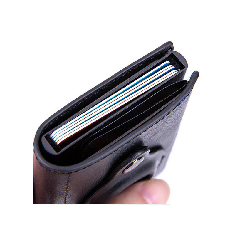 RFID 지갑 슬림 미니멀리스트 신용 카드 홀더, 추적 장치 보호 케이스, 분실 방지 보호 지갑, 신제품