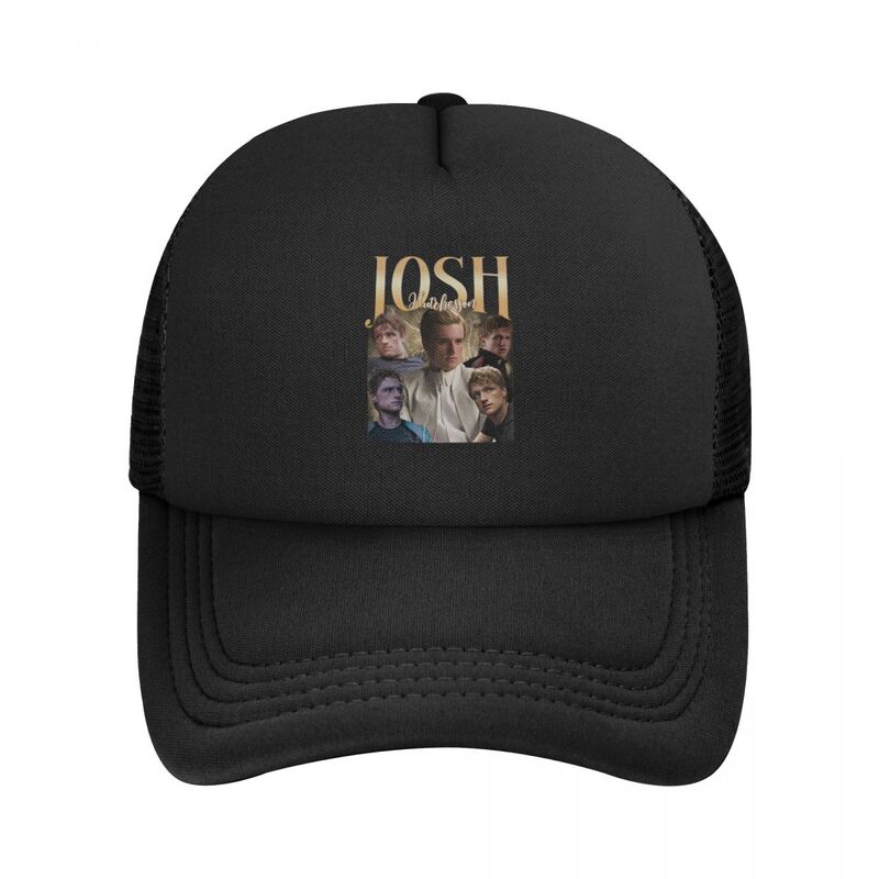 Josh Hutcherson Peeta Mellark Baseball mützen Mesh Hüte Casque tte Mode Erwachsenen Mützen