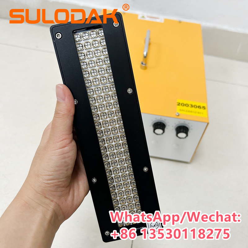 Industrial 2200W Water Cooled UV LED Curing System 395nm Uva Lampara uv Led For Silk Screen Flatbed Offset Printing