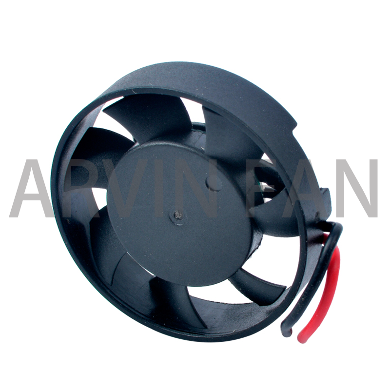 Ultra fino Circular Mini ventilador de refrigeração para luzes do carro LED, Brand New, Original, 9V, 12V, diâmetro 3cm, 30mm, 30x30x7mm