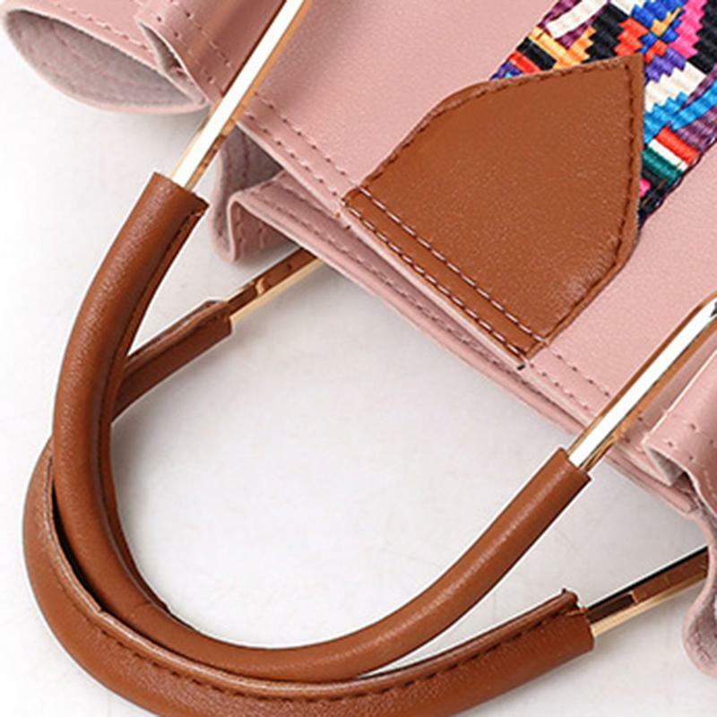 Frauen tasche Mode vierteilige Umhängetasche Set Umhängetasche Brieftasche Handtasche Mädchen Geldbörse